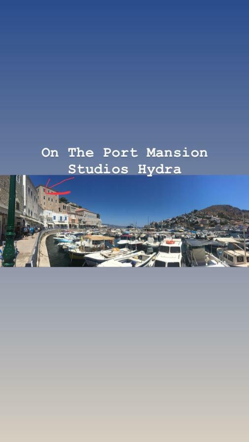 On The Port Mansion Studio 2 Hydra Villa Exterior photo